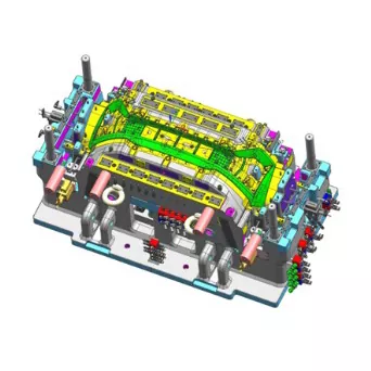 Automotive Front Bumper Body Injection Mold