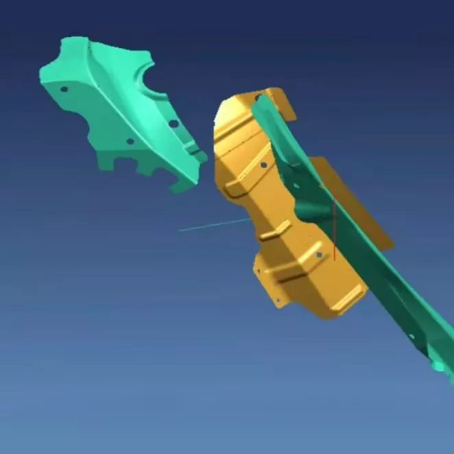 Automotive Small Reinforcing Plate Stamping Dies